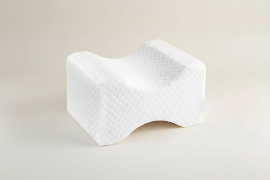 Leg Pillow,Side Pillow,Memory Foam Knee Pillow with Side Sleeping Belt,Leg Knee Pillow with Removable and Washable Cover