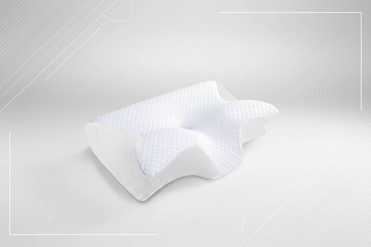 Butterfly Sleep Memory Neck Massage Pillow Slow Rebound Memory Foam Sleep Pillow Cervical Orthopedic Pain Relif Ergonomic Pillow