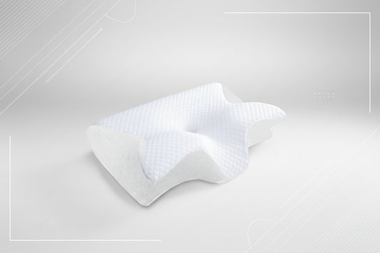 Butterfly Sleep Memory Neck Massage Pillow Slow Rebound Memory Foam Sleep Pillow Cervical Orthopedic Pain Relif Ergonomic Pillow