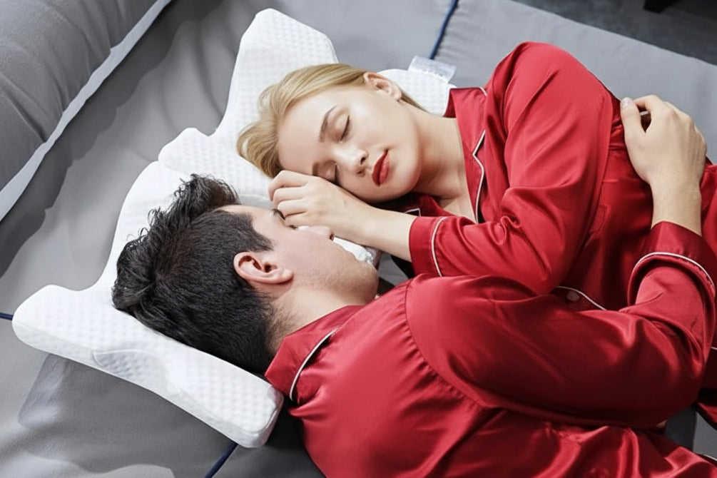 1Pc Sleeping Pillow Couple Pillow Arm Pillow Slow Rebound Pressure Cuddle Pillow Memory Foam Travel Arched Shaped U Pillow